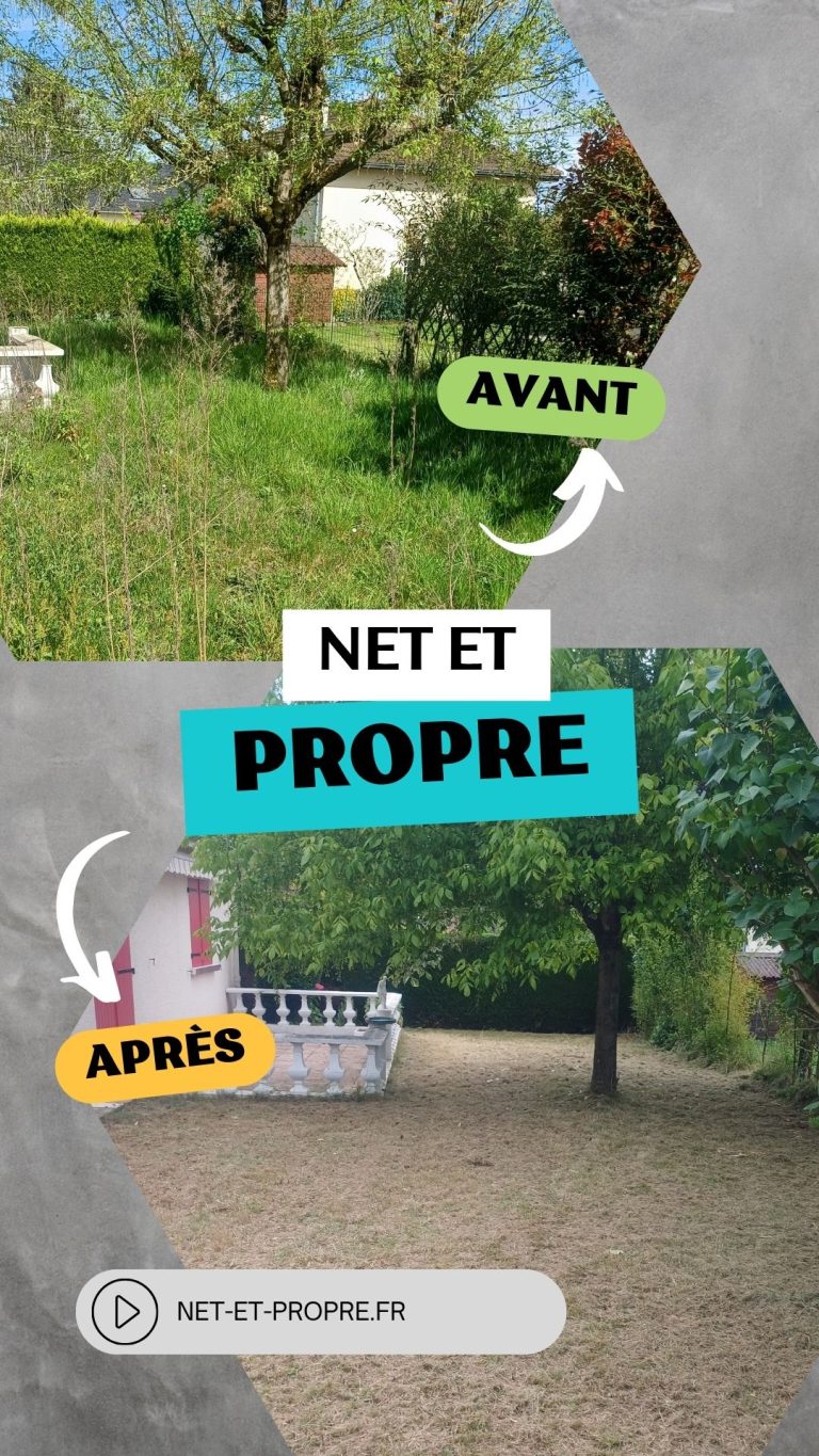 Taille des haies, débroussaillage, désherbage et tonte des pelouses